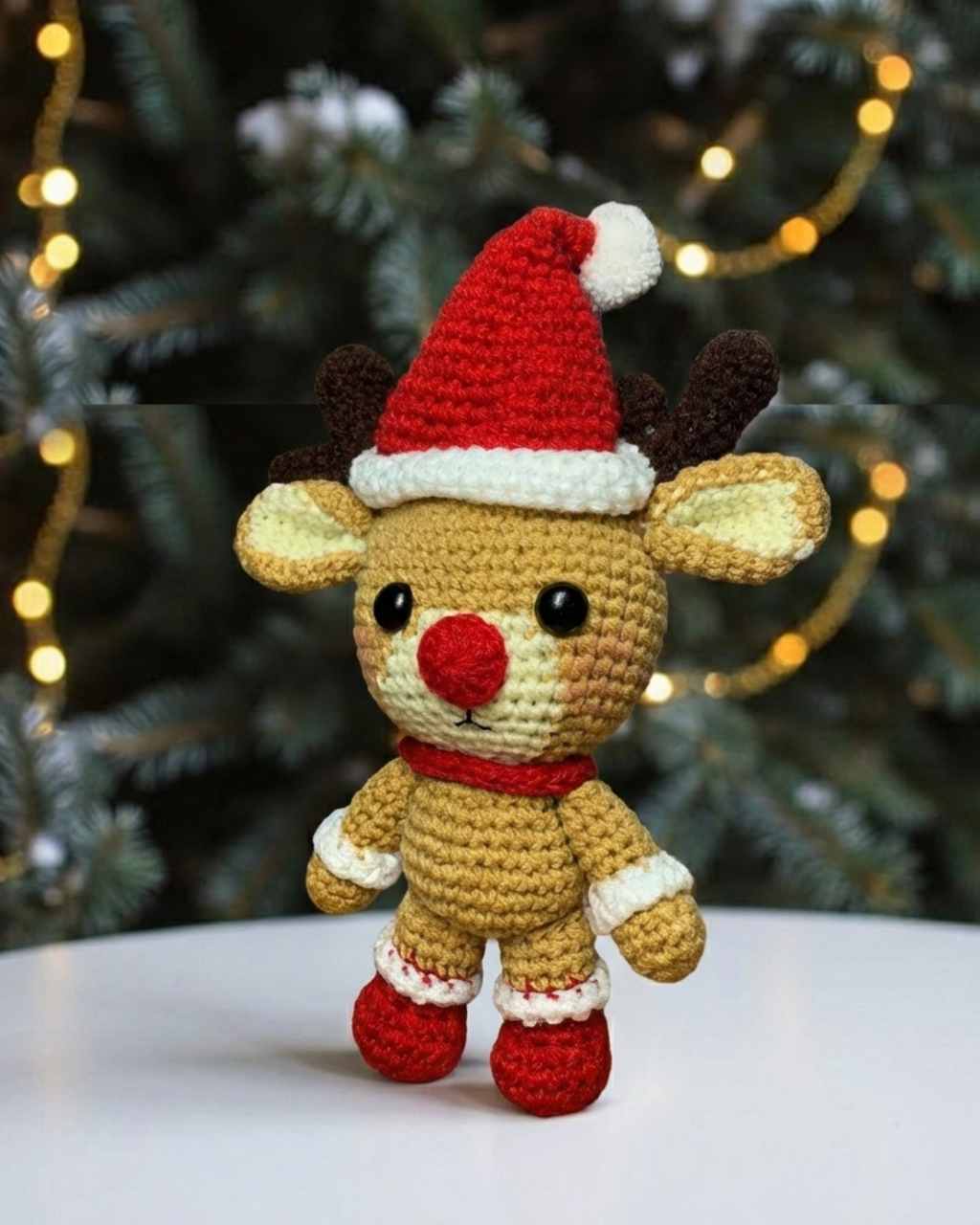Christmas Reindeer - Crochet Pattern