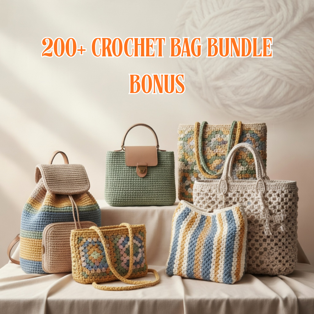 200+ Crochet Bag Bundle