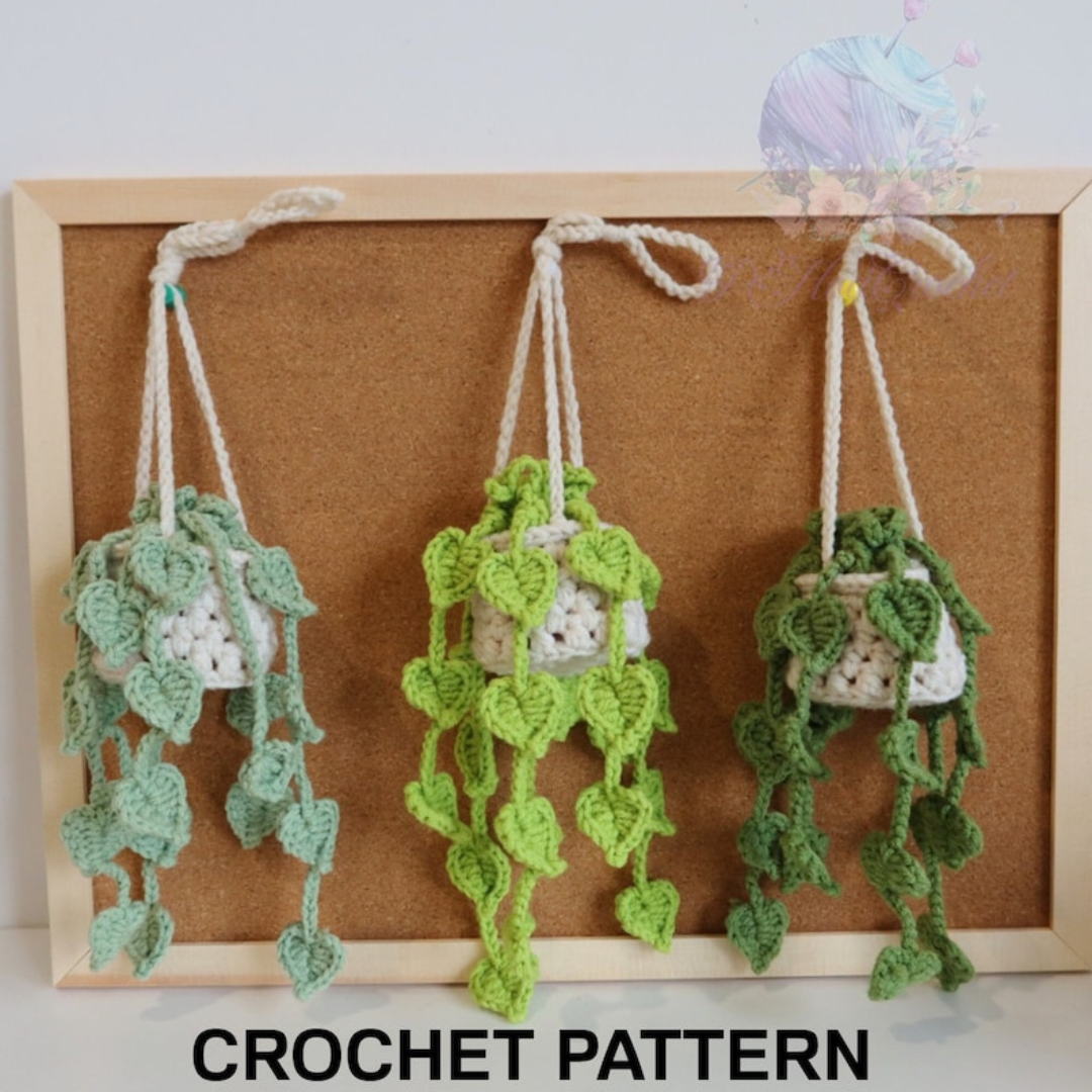 Hanging Plant Crochet Pattern