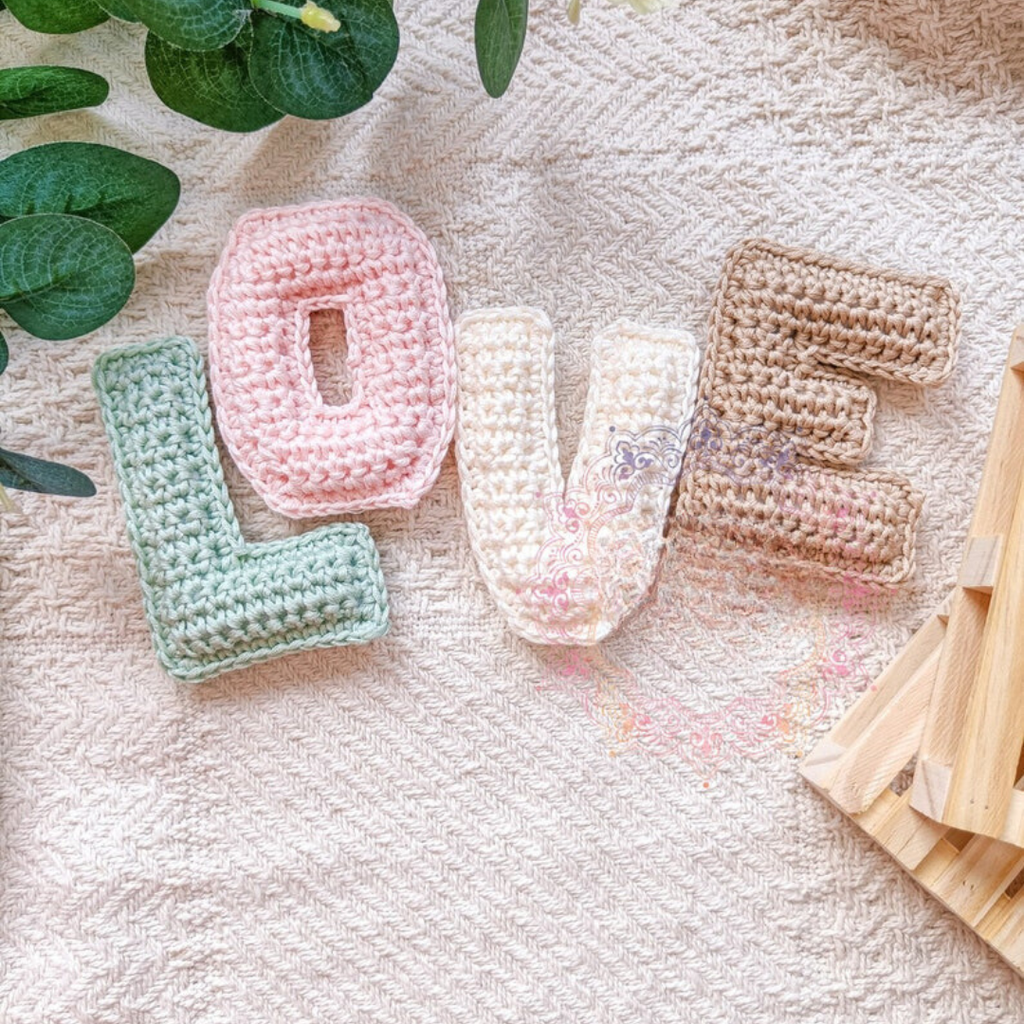 Uppercase Letters - Crochet Pattern
