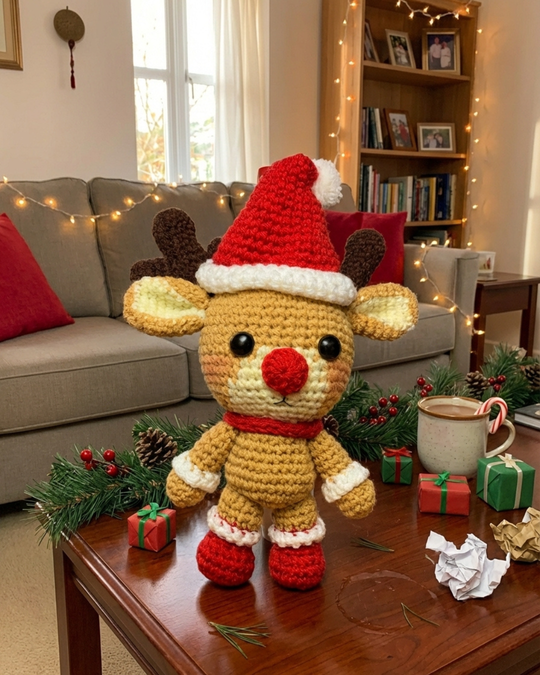 Christmas Reindeer - Crochet Pattern