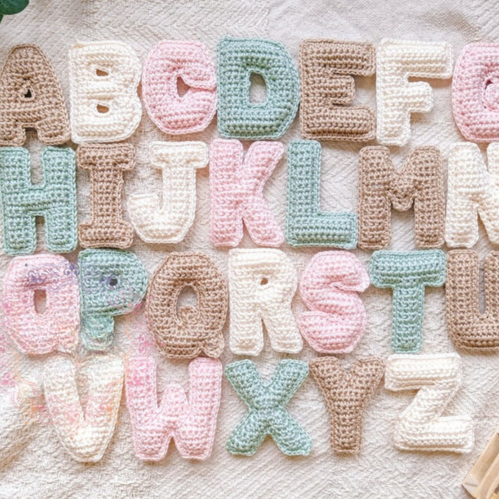 Uppercase Letters - Crochet Pattern