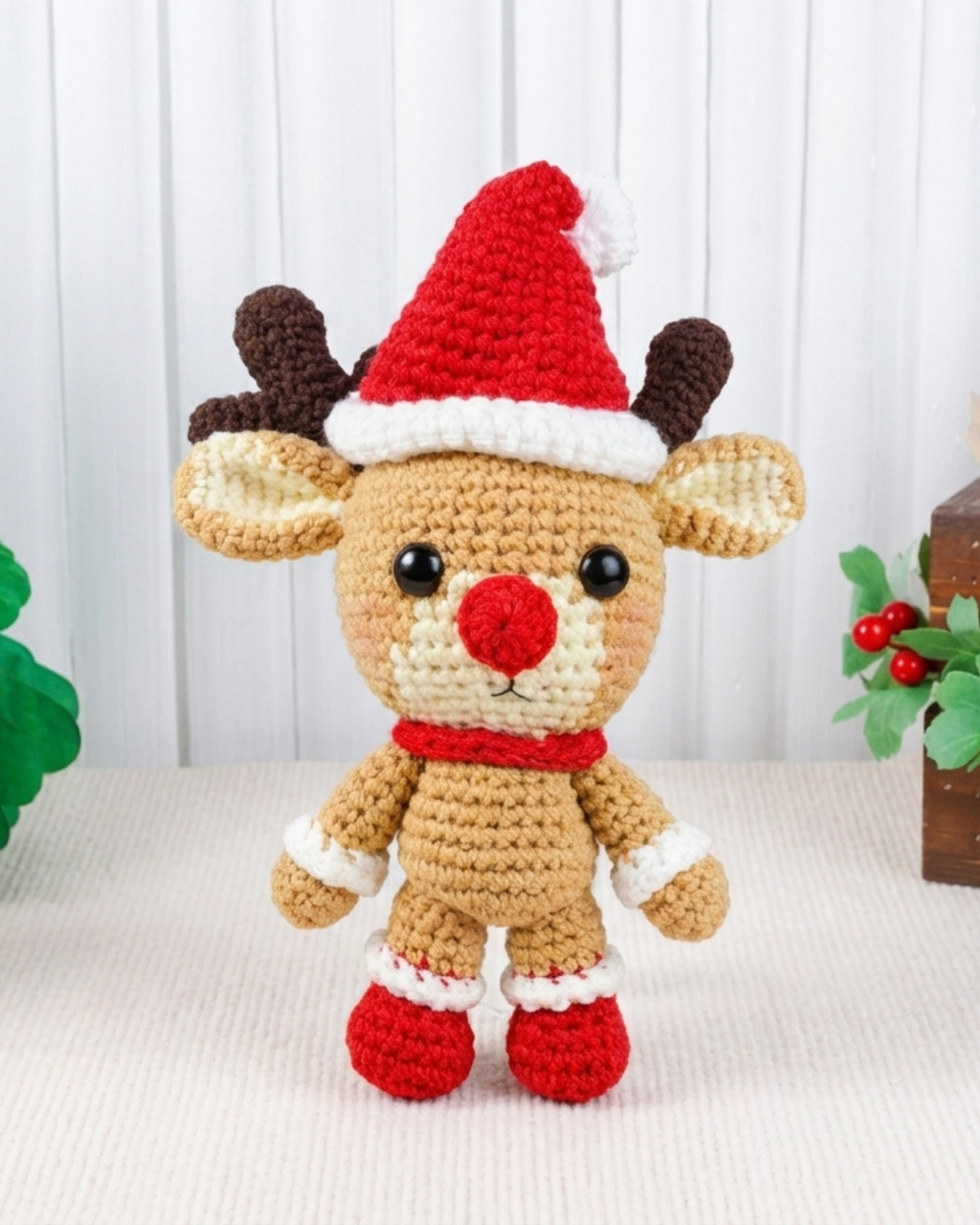 Christmas Reindeer - Crochet Pattern