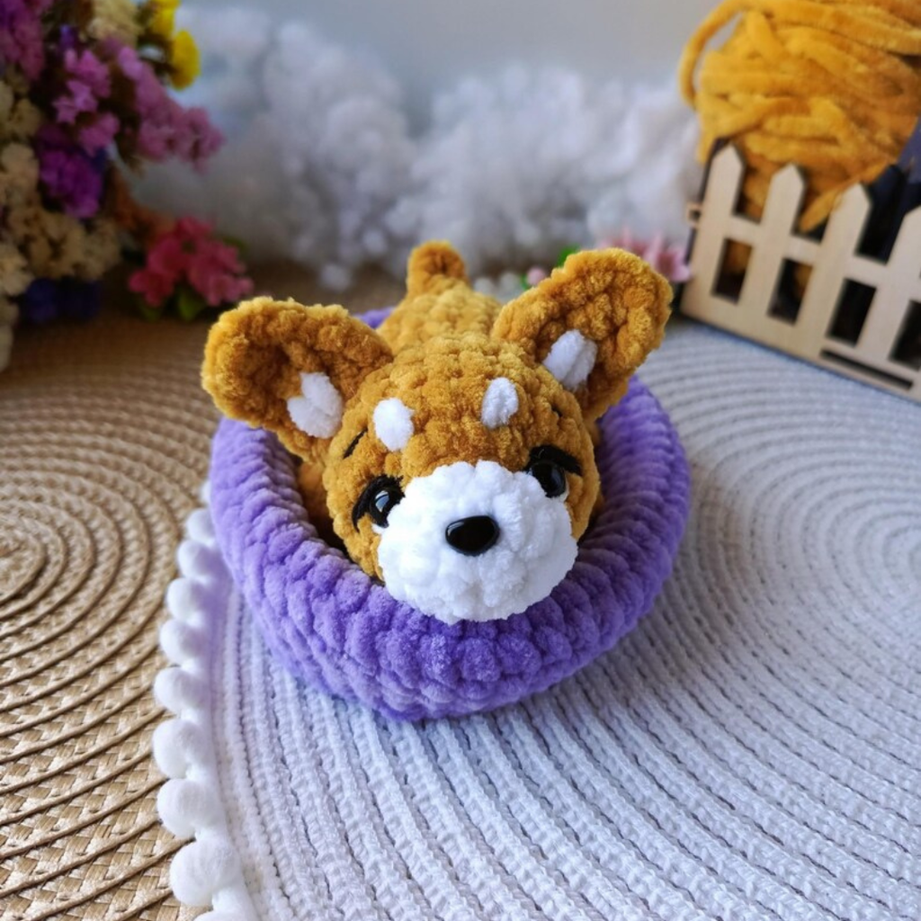 10 Amigurumi Tiny Puppies - Crochet Pattern