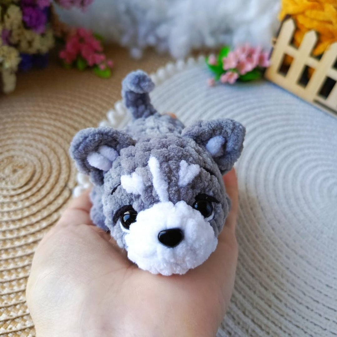 10 Amigurumi Tiny Puppies - Crochet Pattern