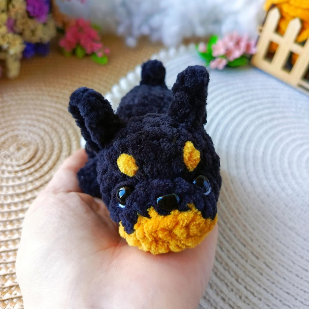 10 Amigurumi Tiny Puppies - Crochet Pattern