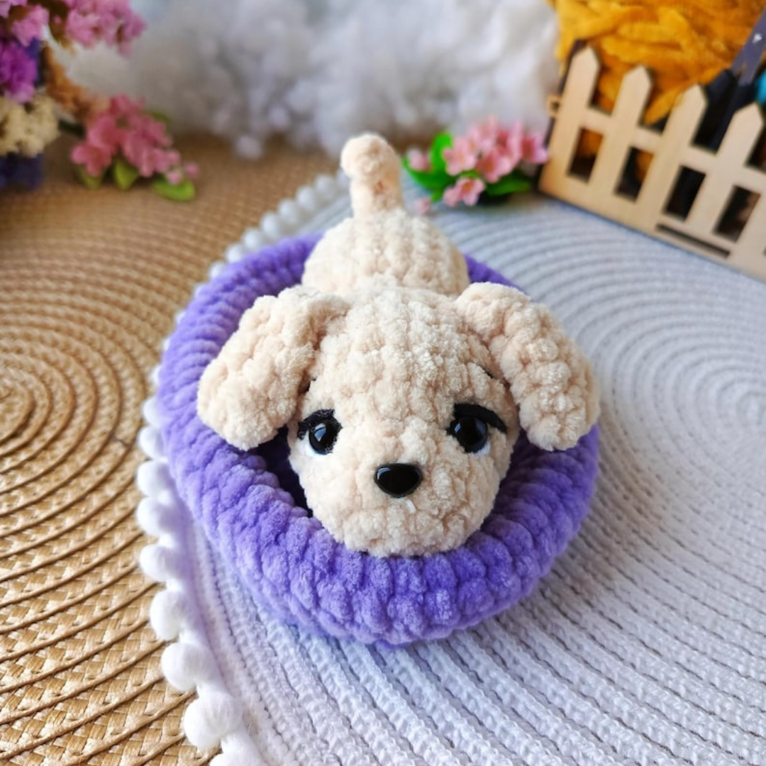 10 Amigurumi Tiny Puppies - Crochet Pattern