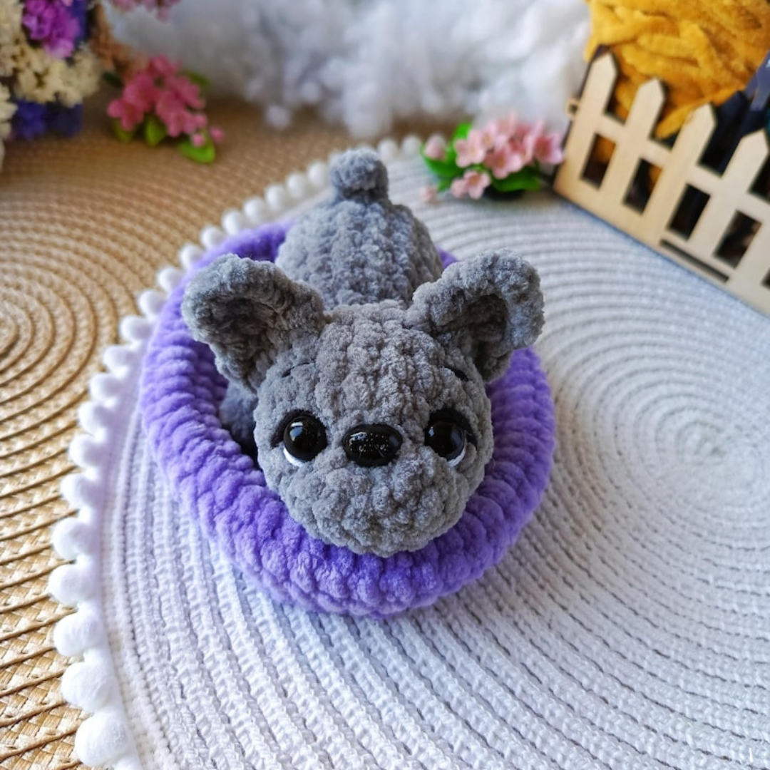 10 Amigurumi Tiny Puppies - Crochet Pattern