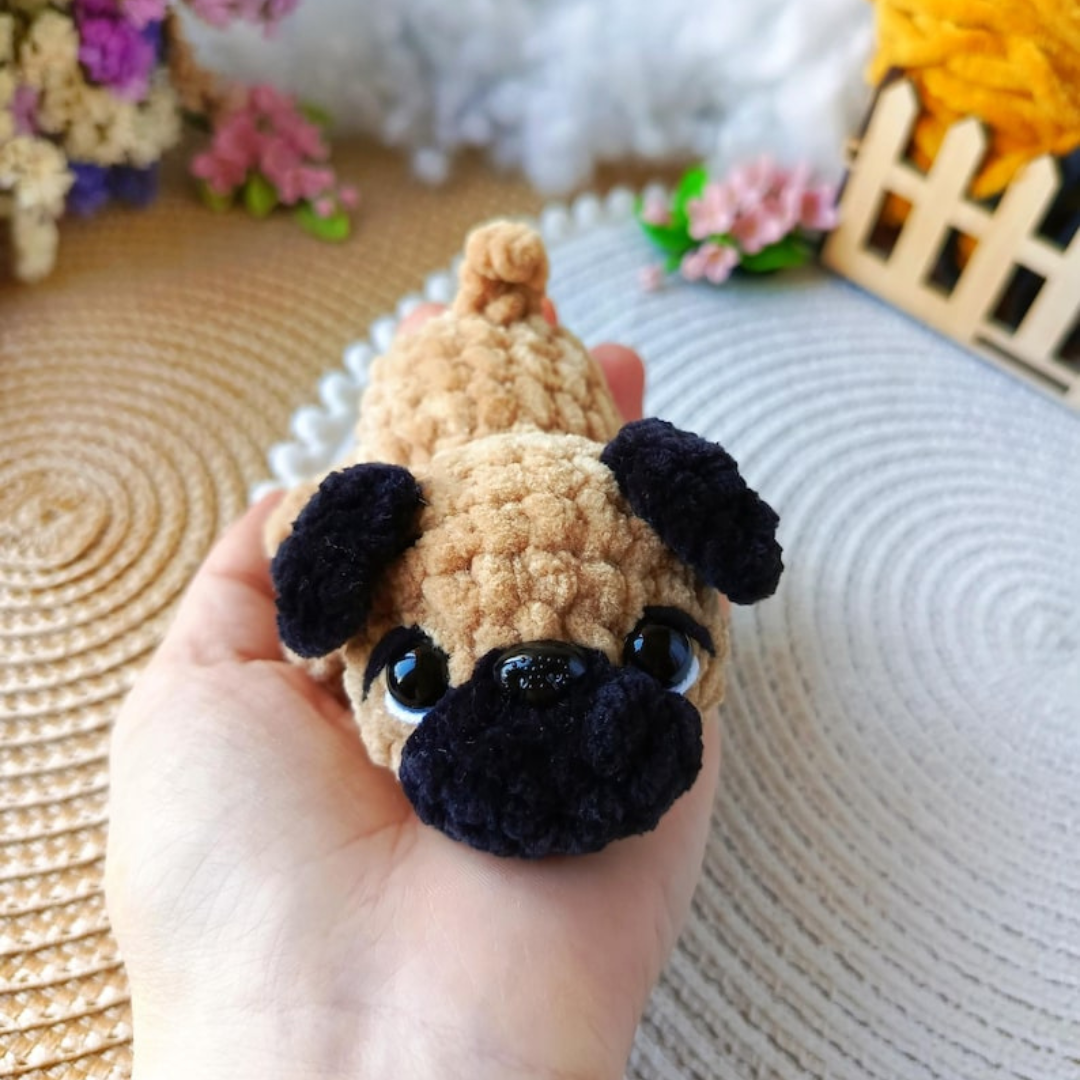 10 Amigurumi Tiny Puppies - Crochet Pattern