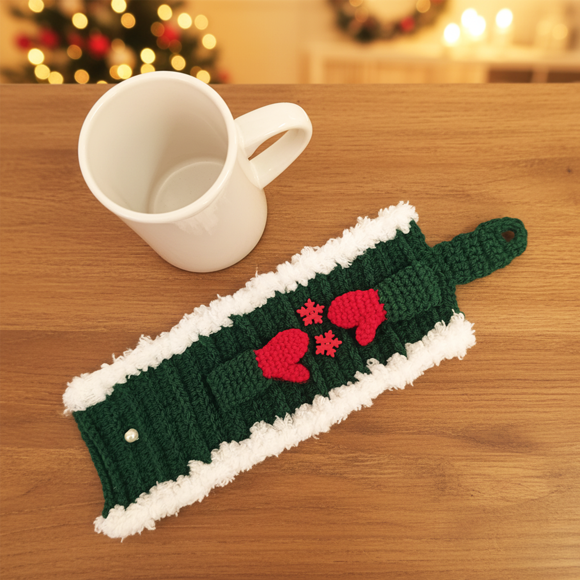 Christmas Mug Jumper - Crochet Pattern
