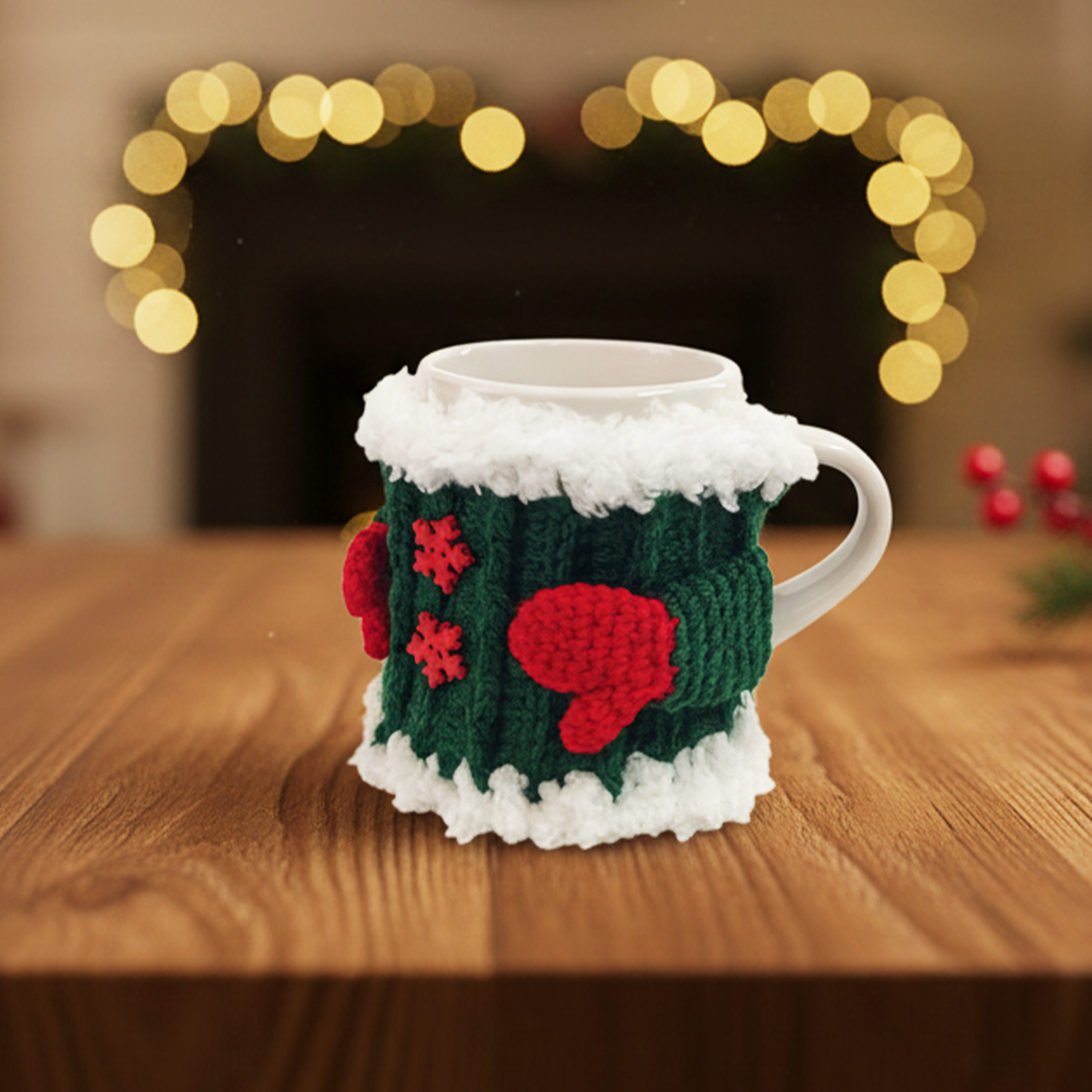 Christmas Mug Jumper - Crochet Pattern