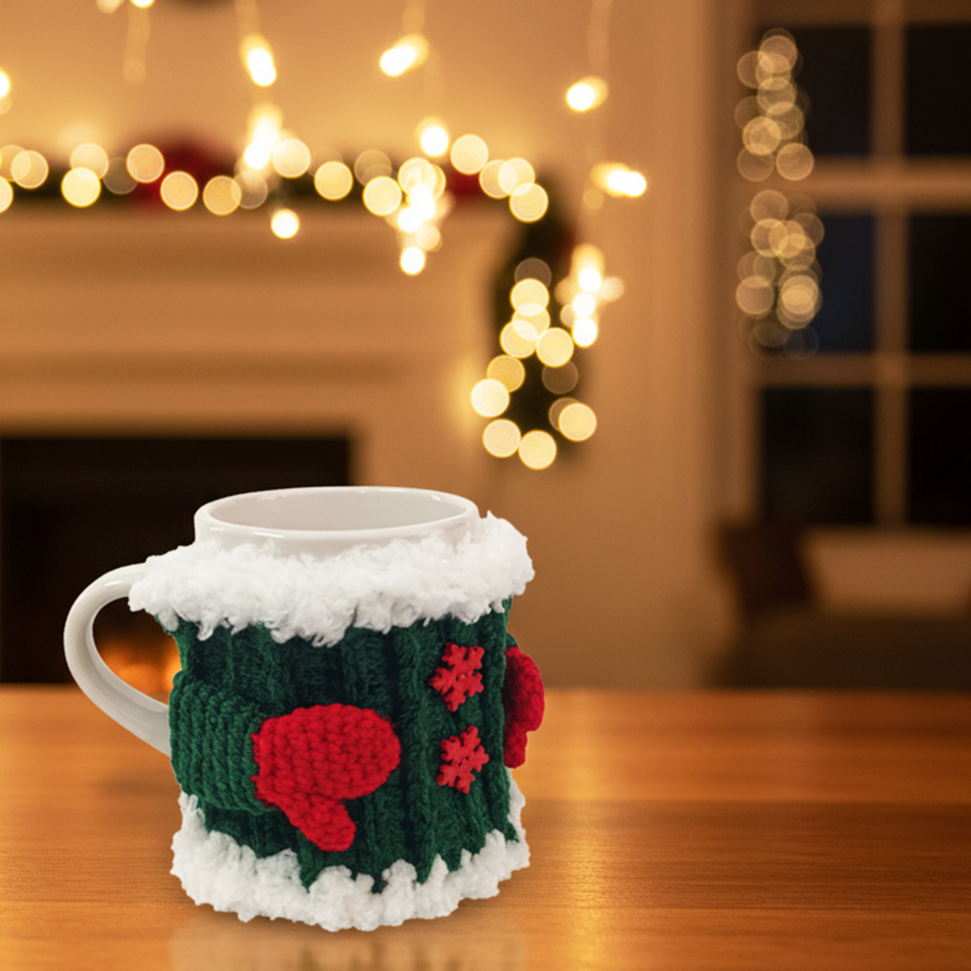Christmas Mug Jumper - Crochet Pattern