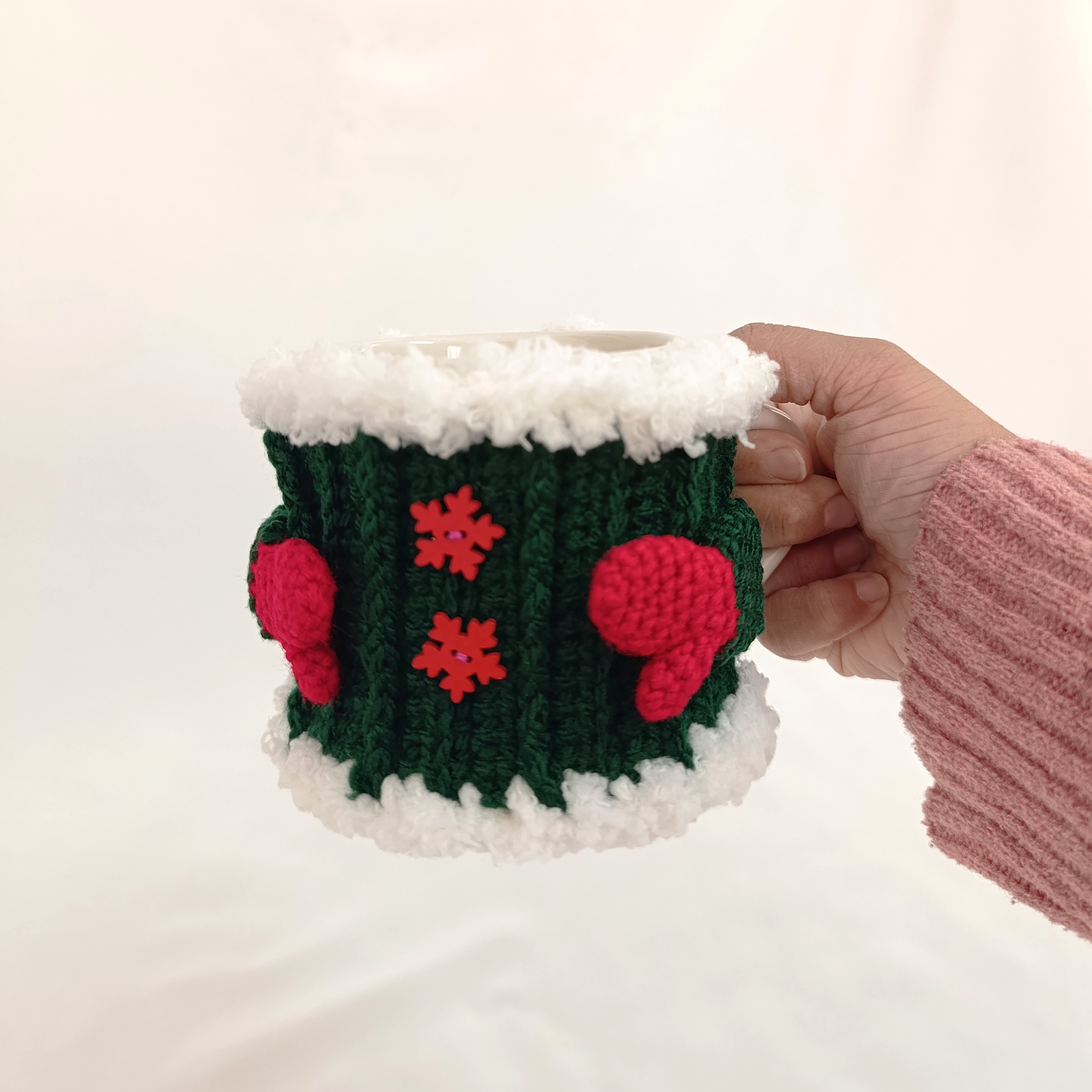 Christmas Mug Jumper - Crochet Pattern