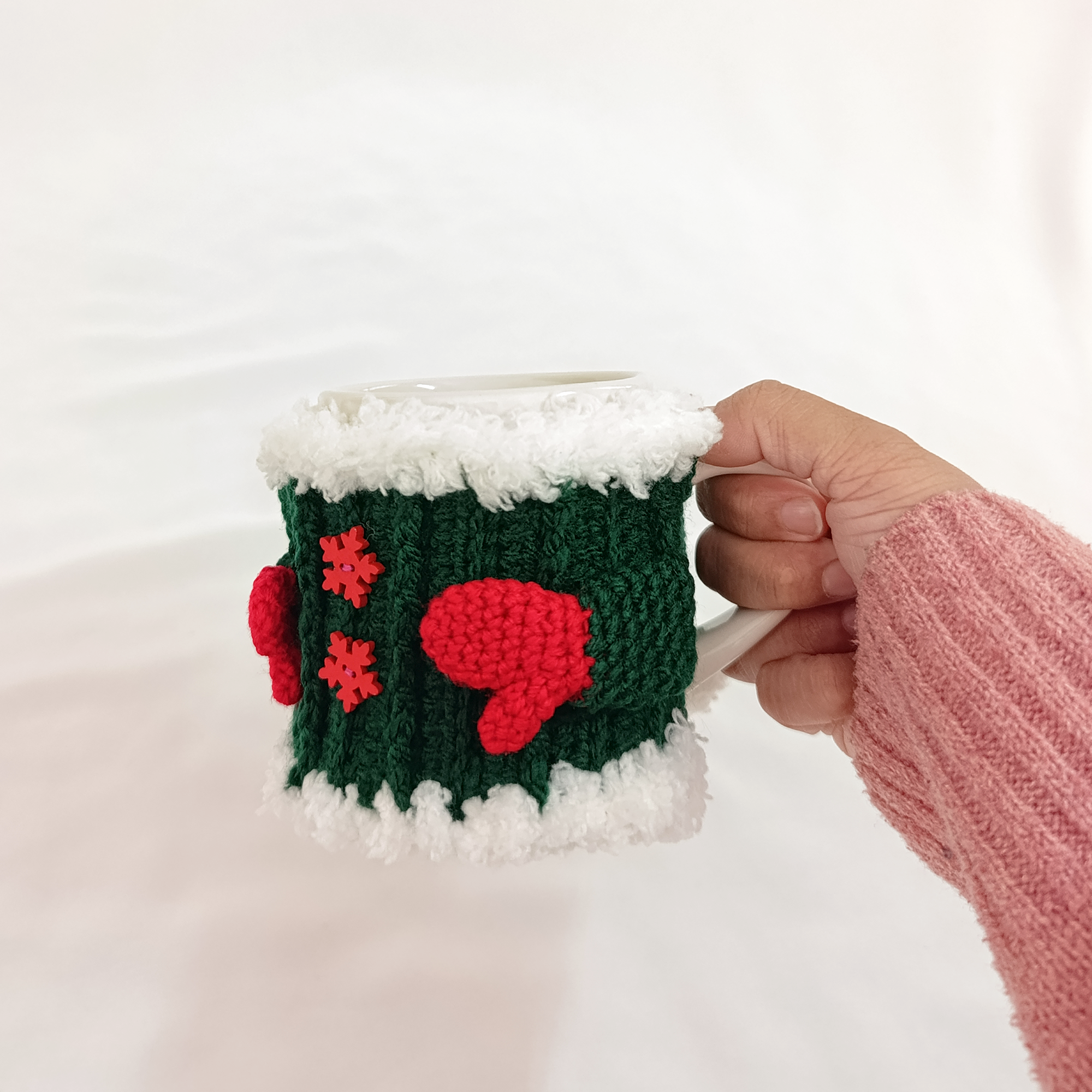 Christmas Mug Jumper - Crochet Pattern