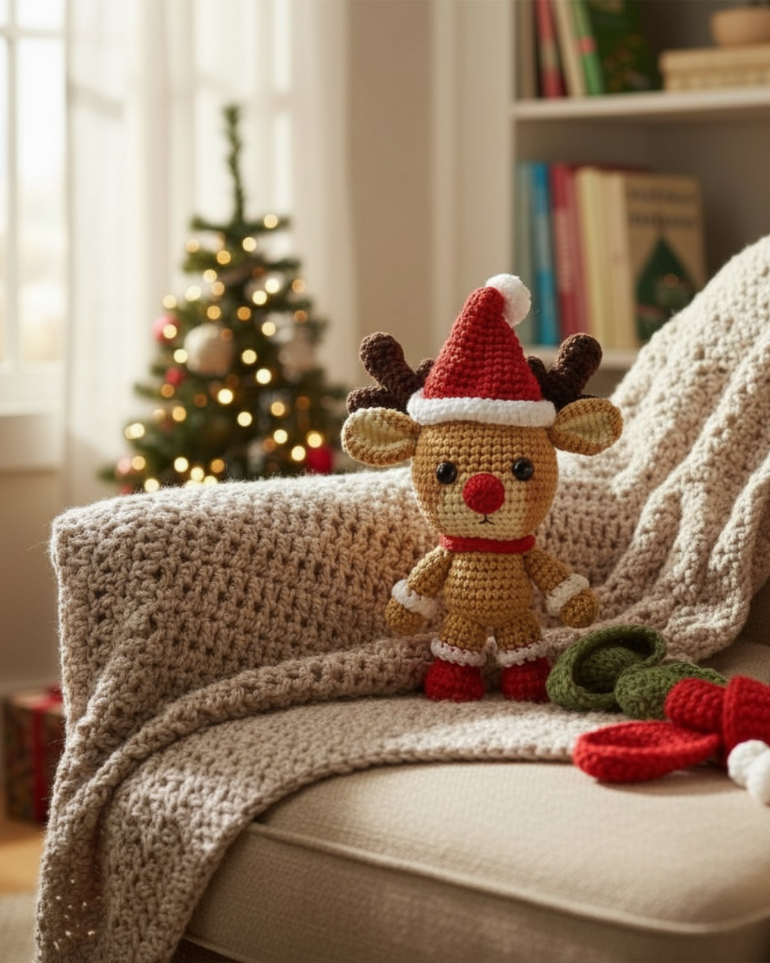 Christmas Reindeer - Crochet Pattern