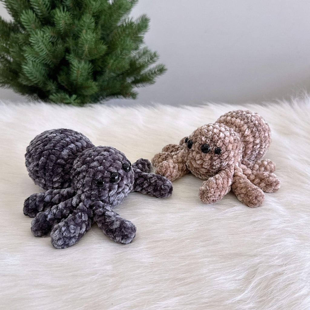 No-sew 3in1 Spider Plushies - Crochet Pattern