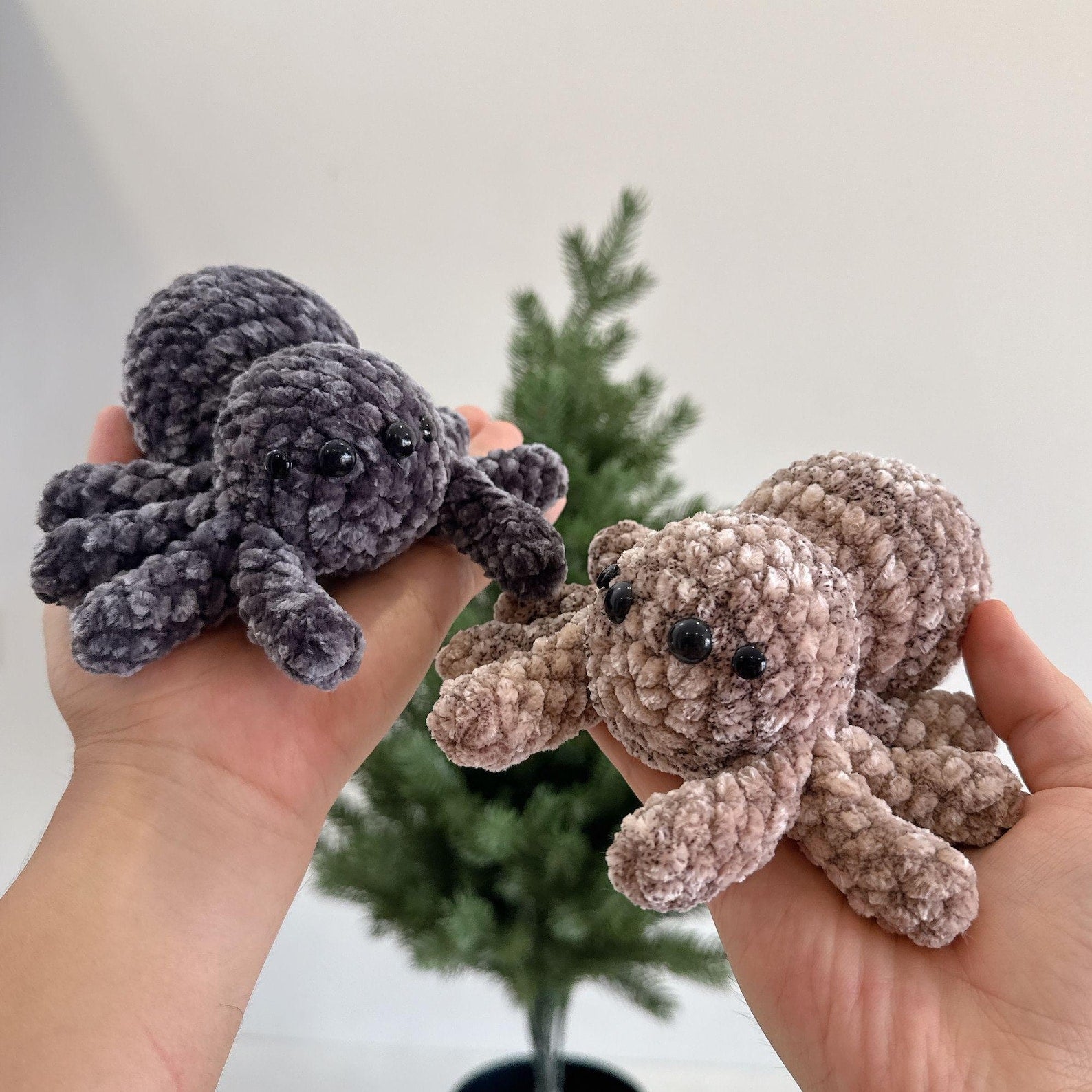 No-sew 3in1 Spider Plushies - Crochet Pattern