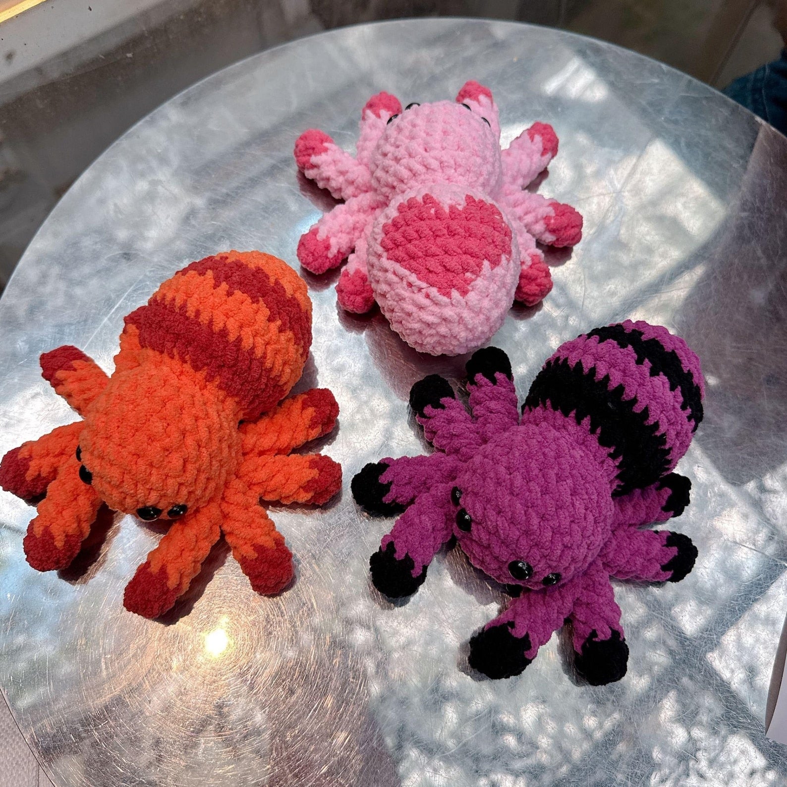 No-sew 3in1 Spider Plushies - Crochet Pattern