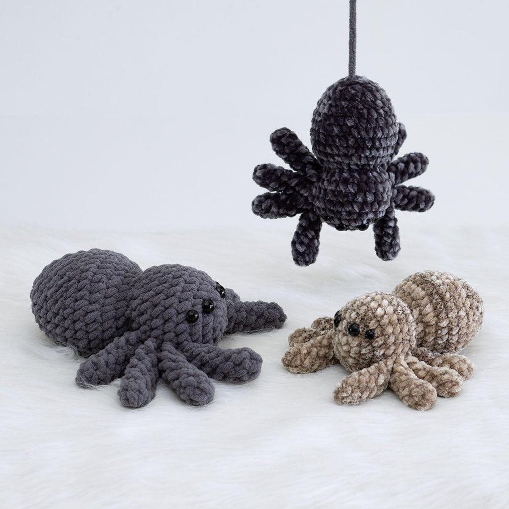 No-sew 3in1 Spider Plushies - Crochet Pattern